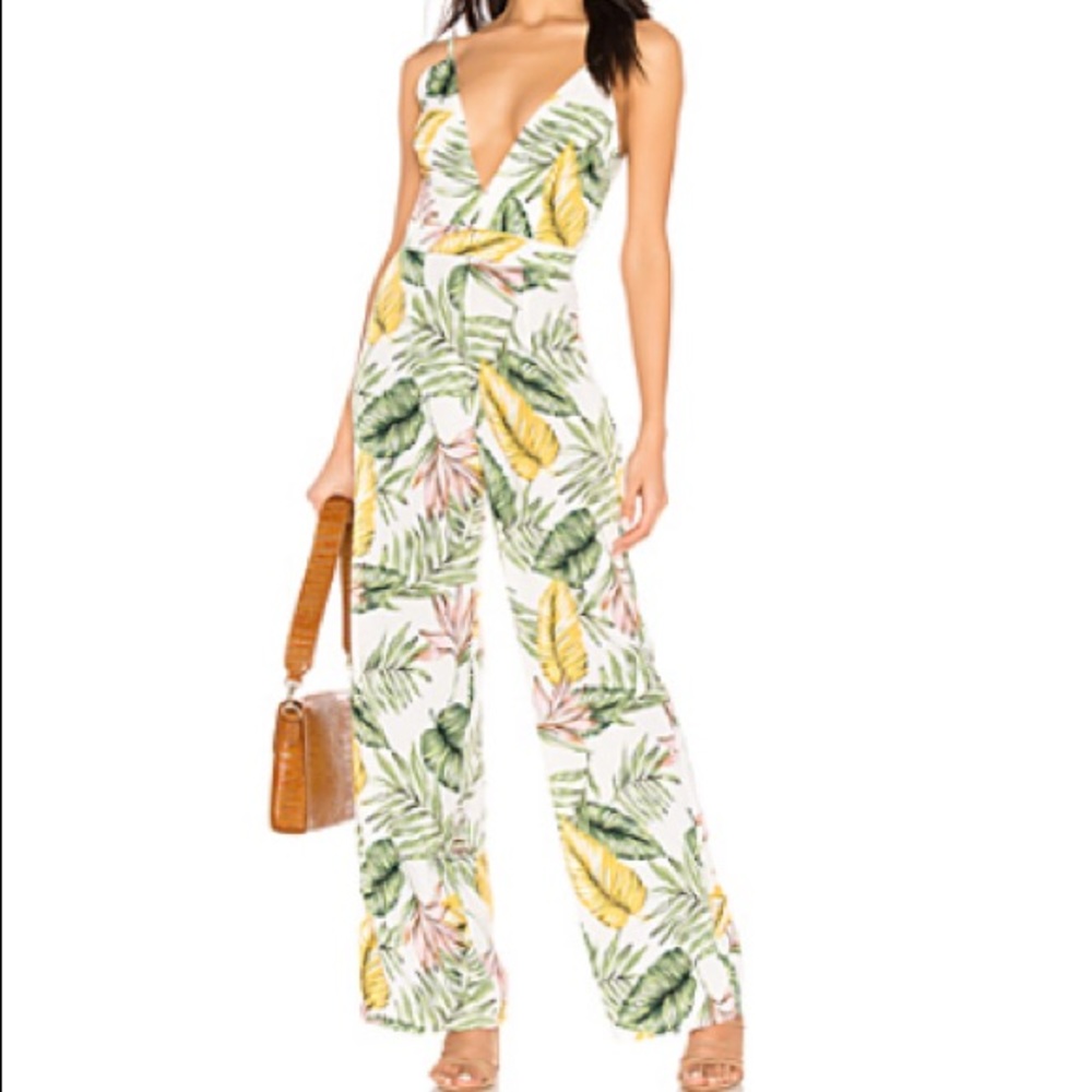 Floral jumpsuit